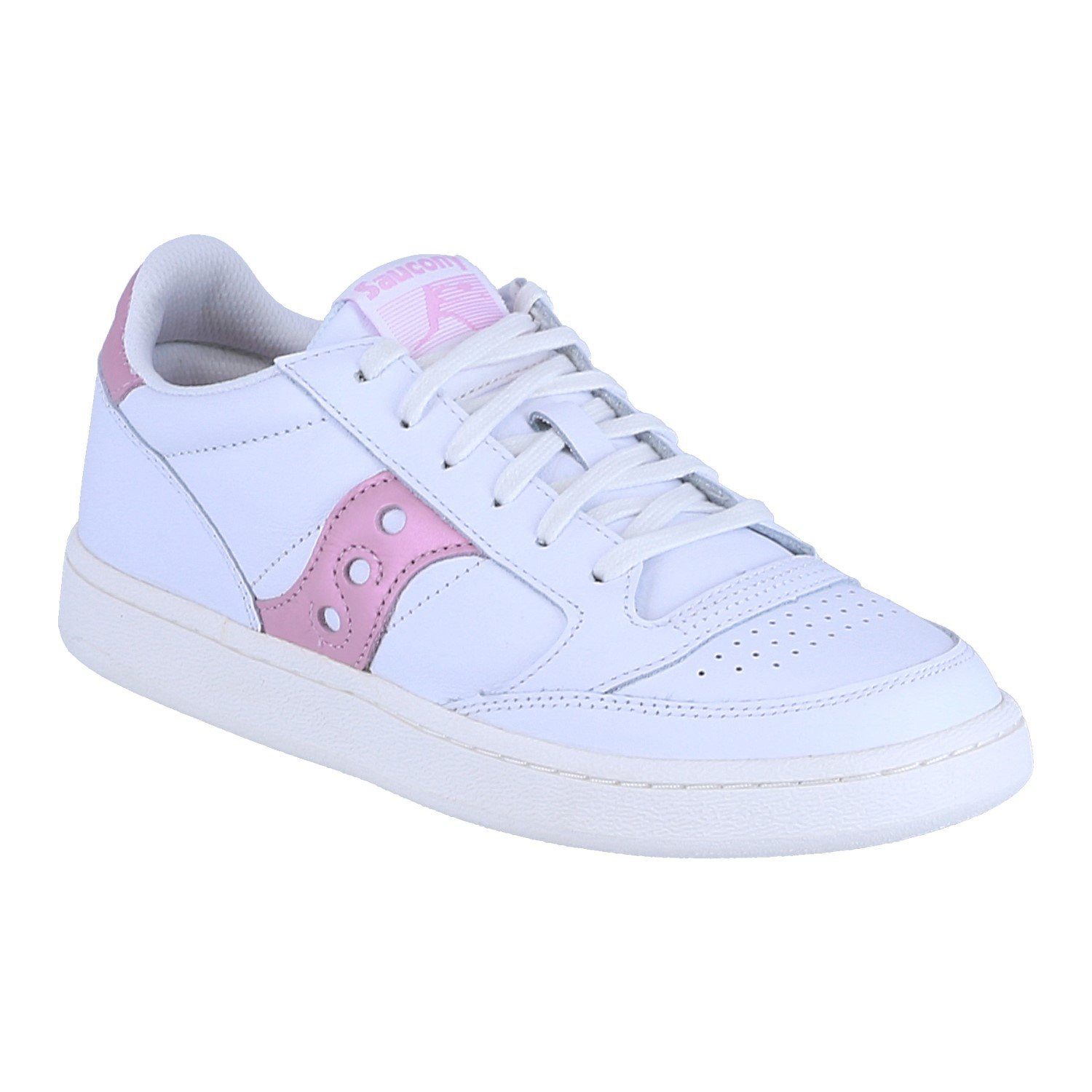 Saucony Jazz Court weiss/pink Damen Sneaker