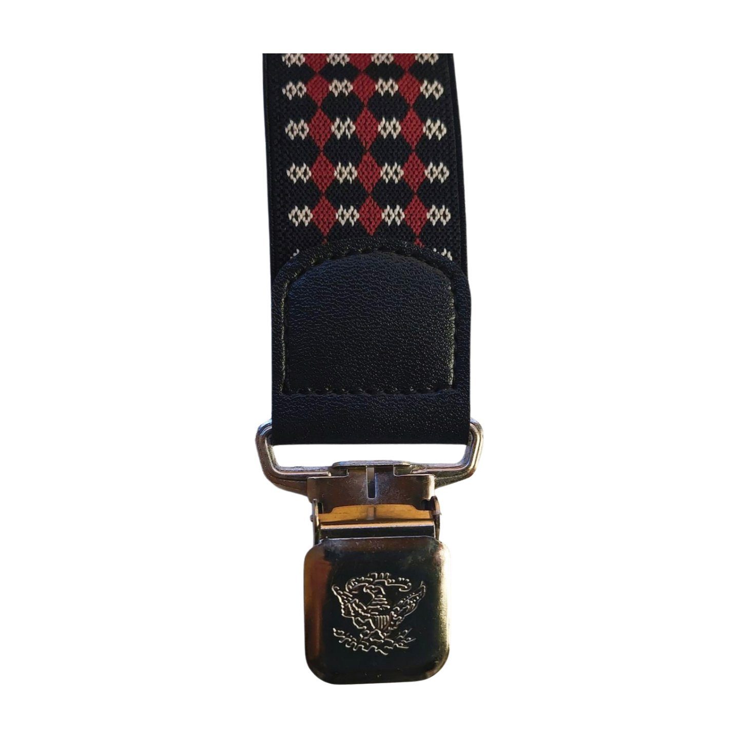 Ware aus aller Welt Hosenträger im Retro-Stil starke Y Hosenträger 40 mm breit mit starke Krallenclips (1-St., klassisch, retro)