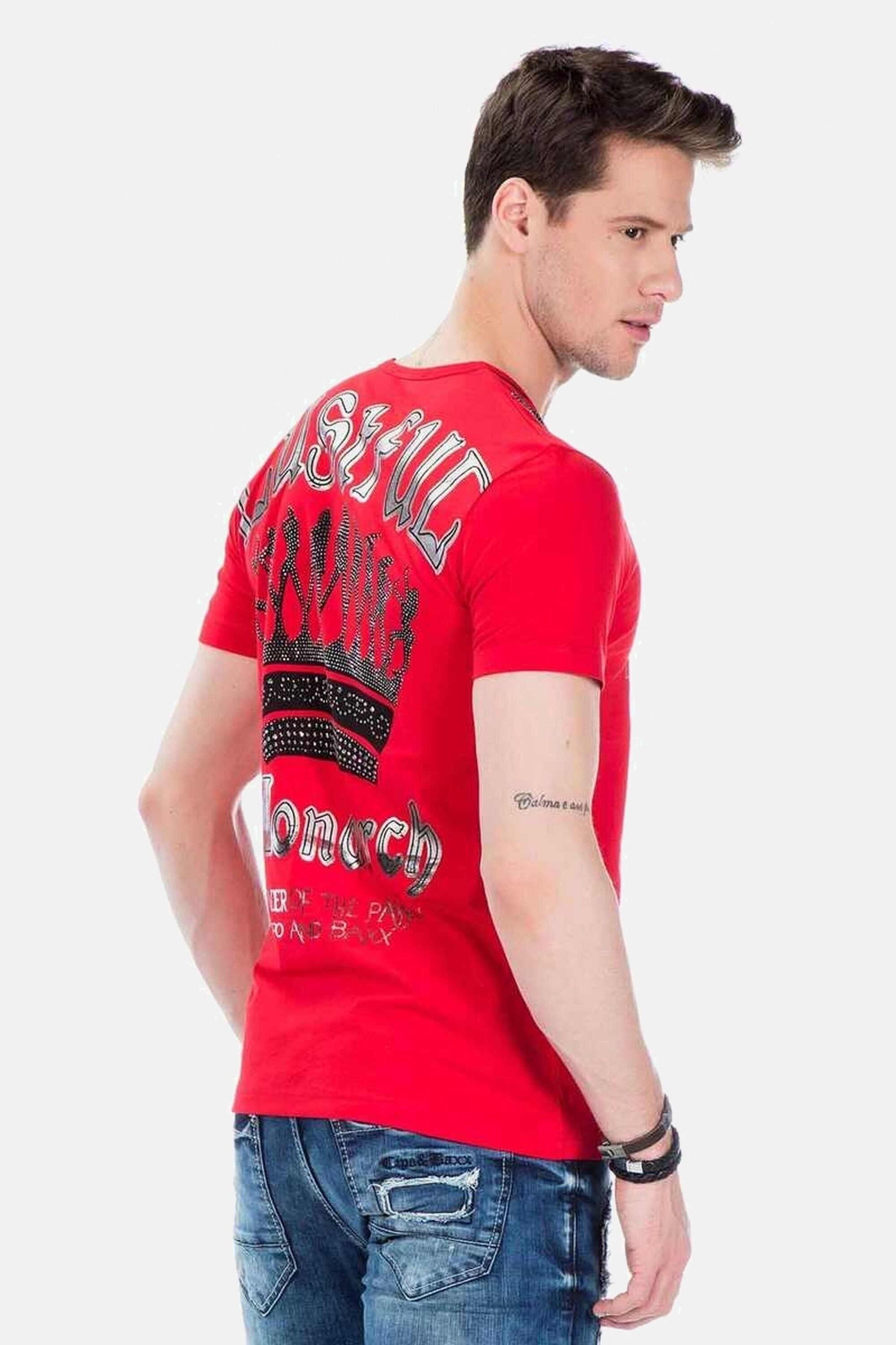Cipo & Baxx T-Shirt Herren T-Shirt günstig online kaufen