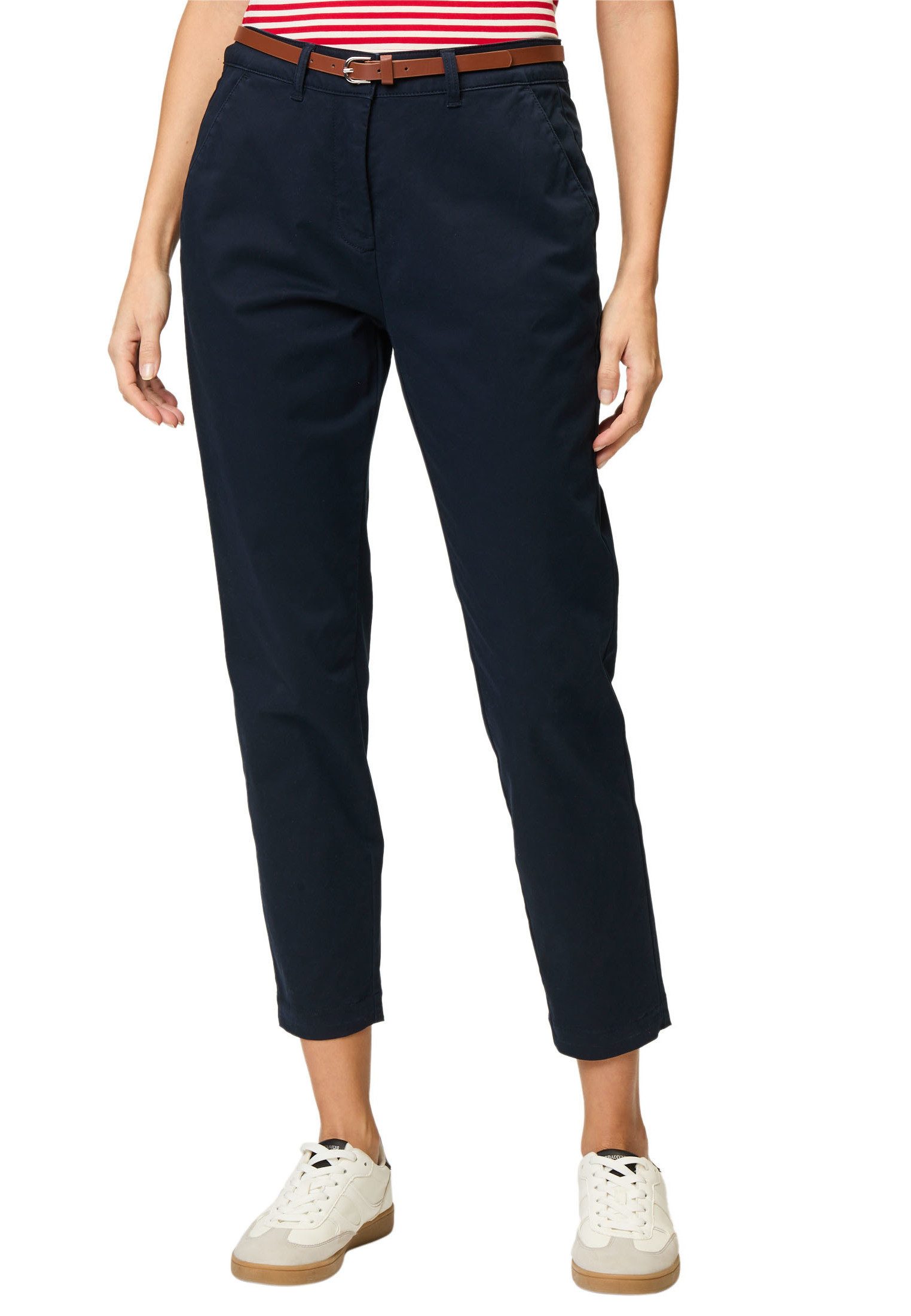 Zero Chinohose zero Chinohose mit Gürtel günstig online kaufen