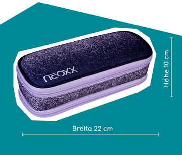 neoxx Schreibgeräteetui Schlamperbox, Catch, Glitterally perfect, aus recycelten PET-Flaschen