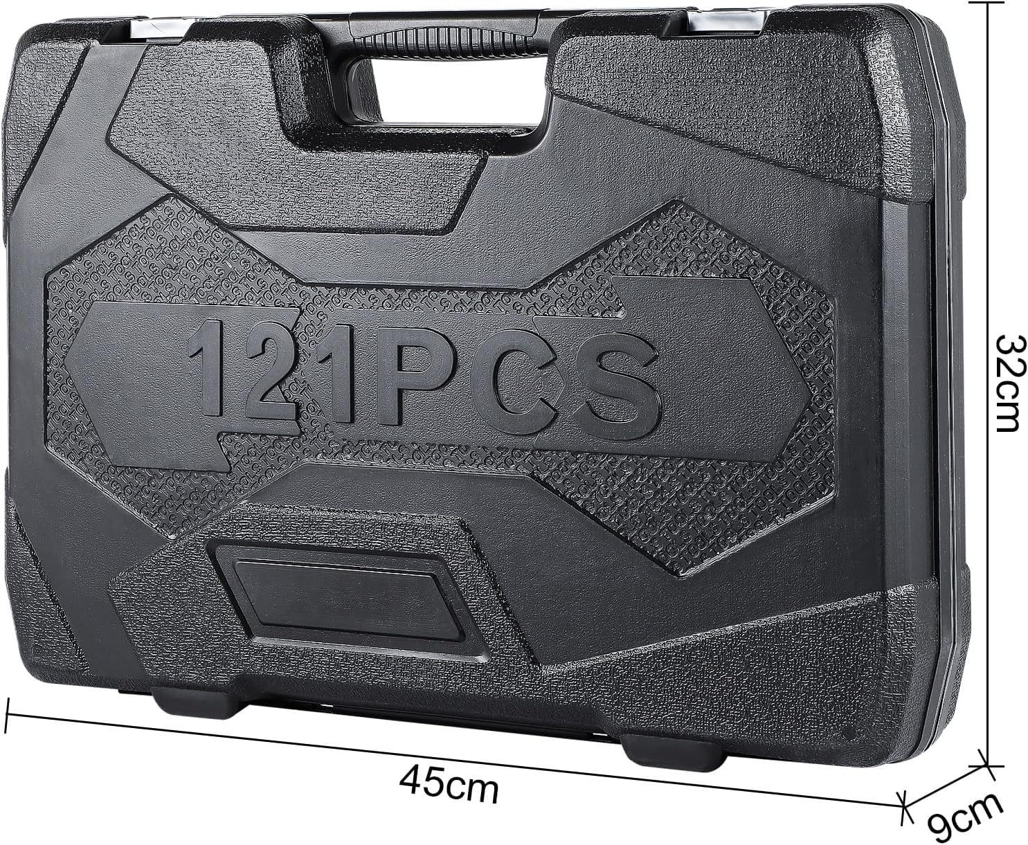 Youyijia Werkzeugkoffer Ratschenkasten Umschaltknarre Steckschlüssel-Satz (1 St)