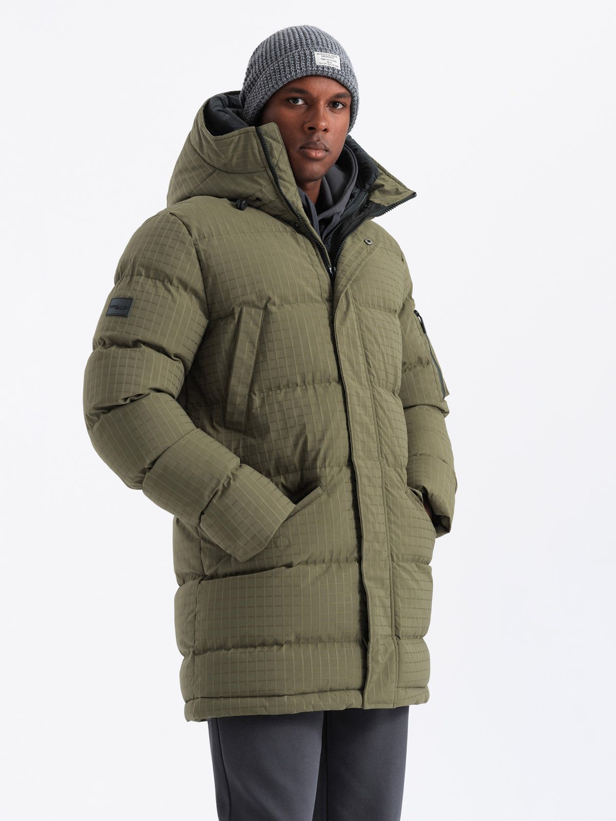 Winterjacke Lange Outdoo Jacke für Herren