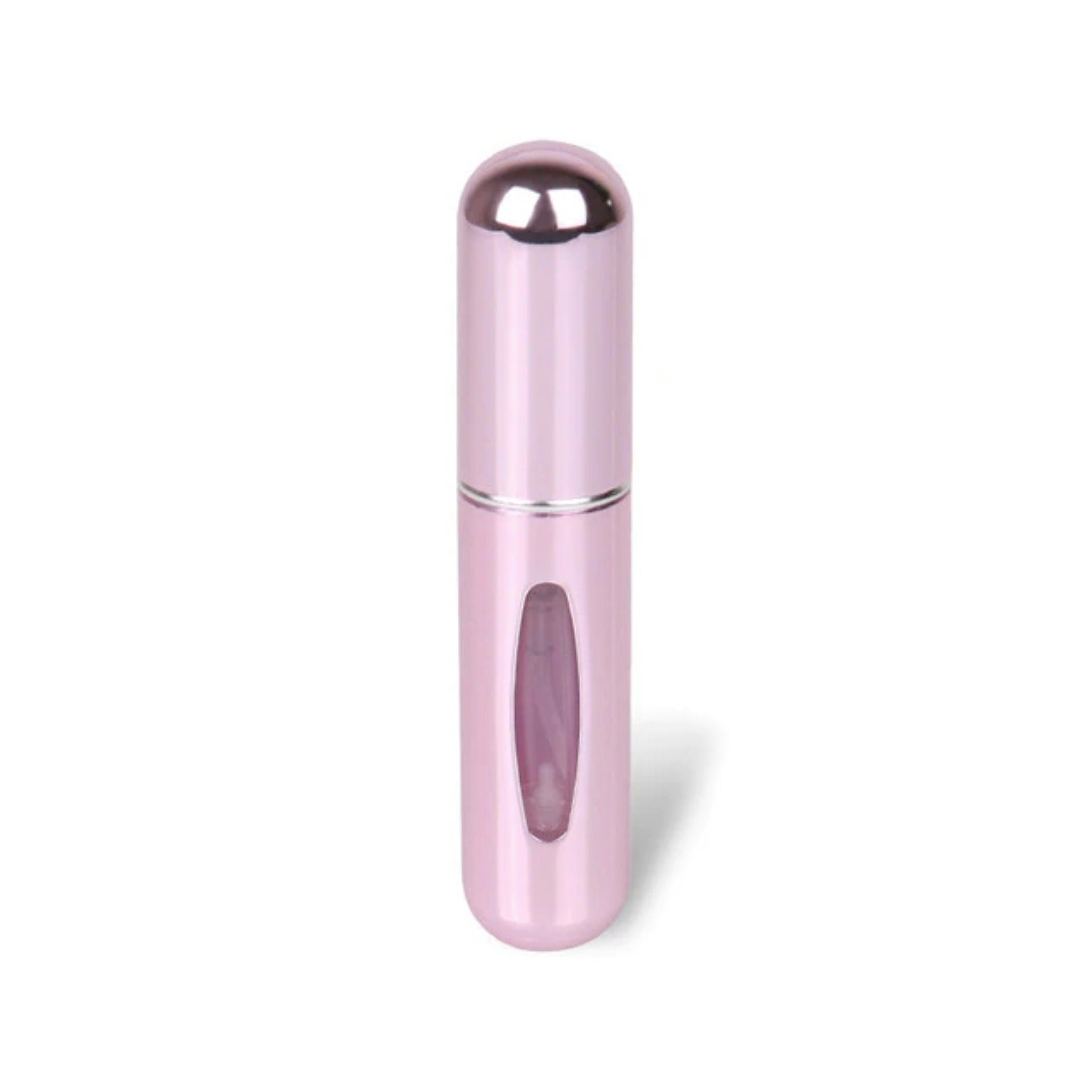 Malantis Parfümzerstäuber leer zum Sprayflasche (5ml) Rosa Mini Nachfüllbare matt Nachfüllen St), für unterwegs (1
