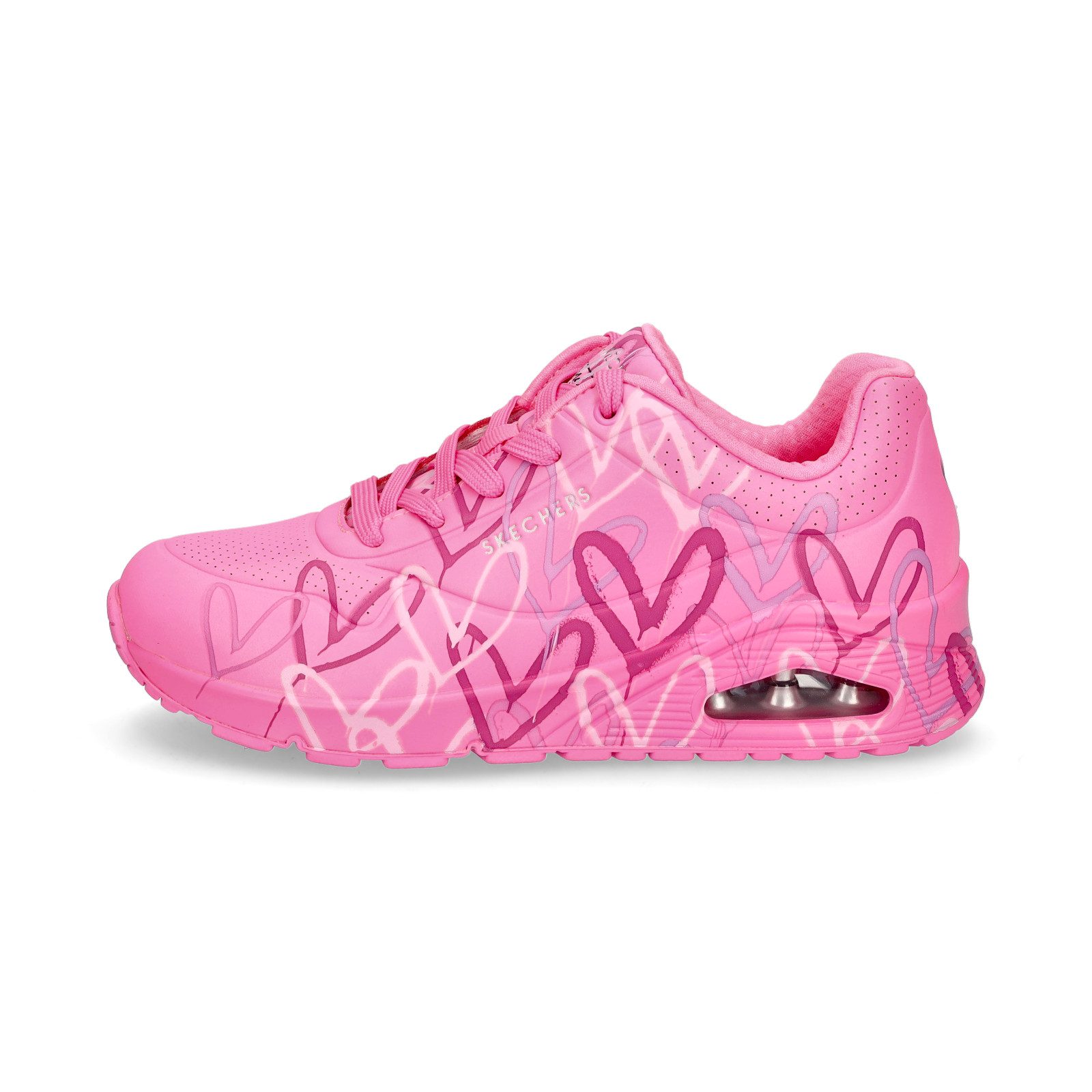 Skechers Skechers JGoldcrown Damen Sneaker UNO Spread The Love pink Sneaker günstig online kaufen