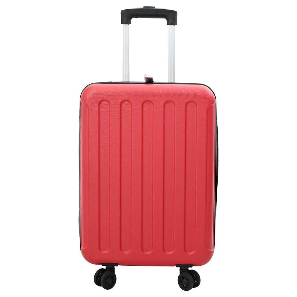vidaXL Trolley Koffer mit Schloss Rot günstig online kaufen