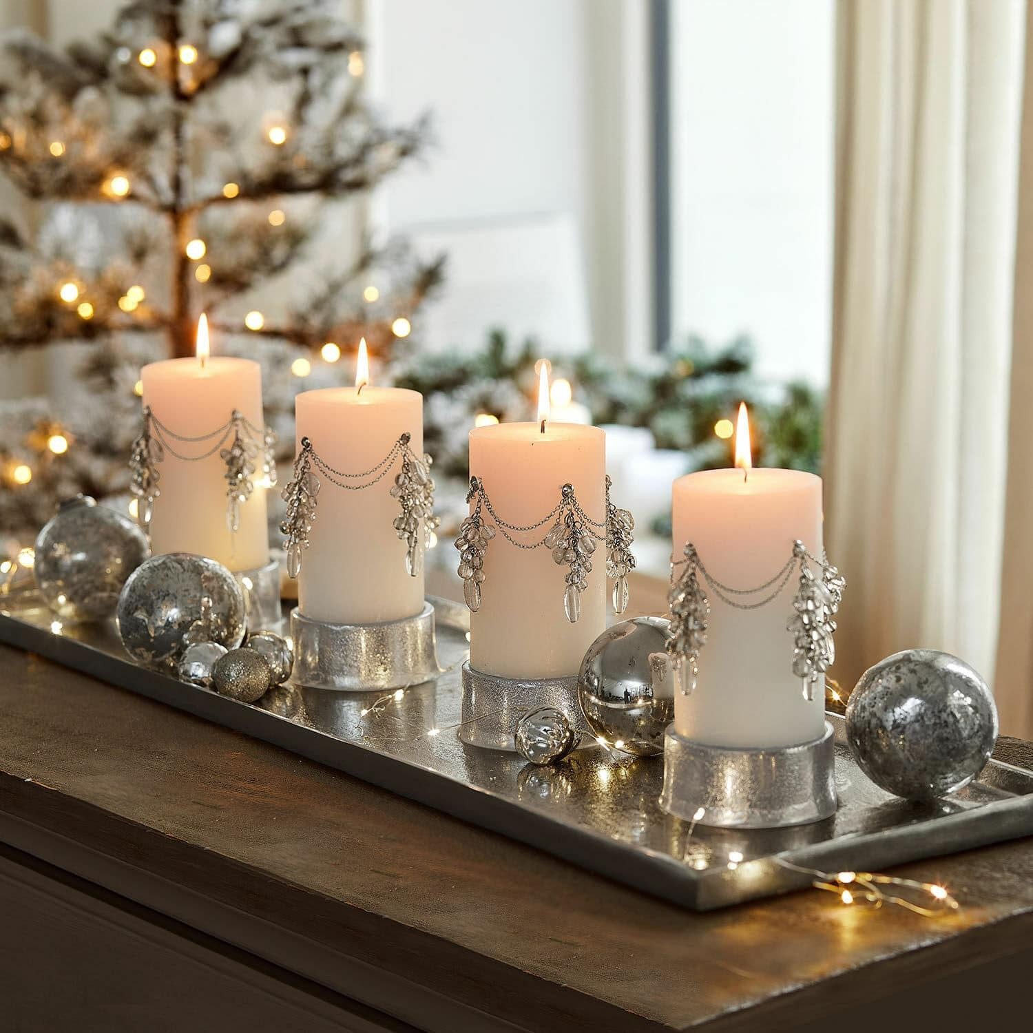 Mirabeau Kerzenständer Kerzenhalter Mareuil silber