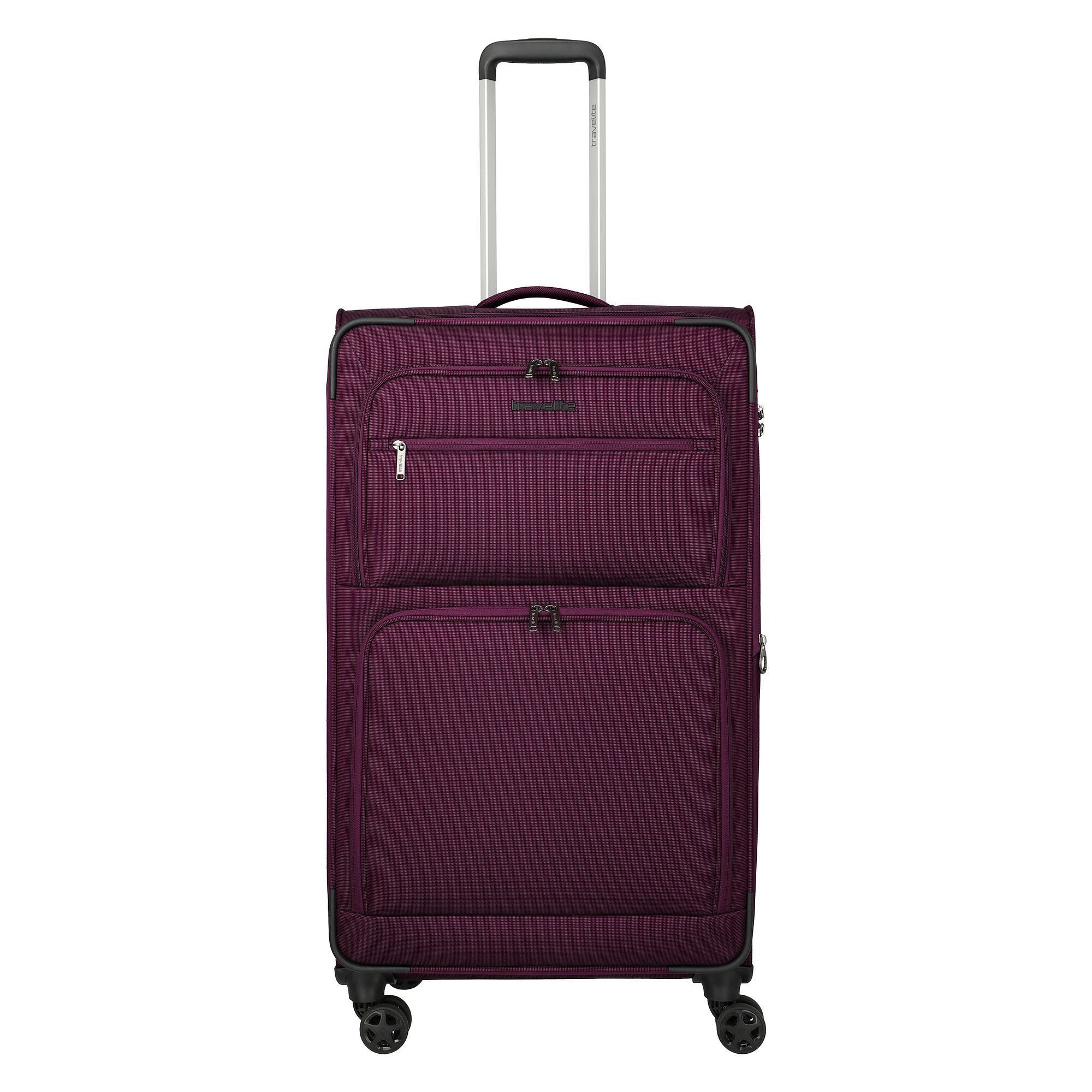 travelite Weichgepäck-Trolley Cubis, 4 Rollen, Polyester