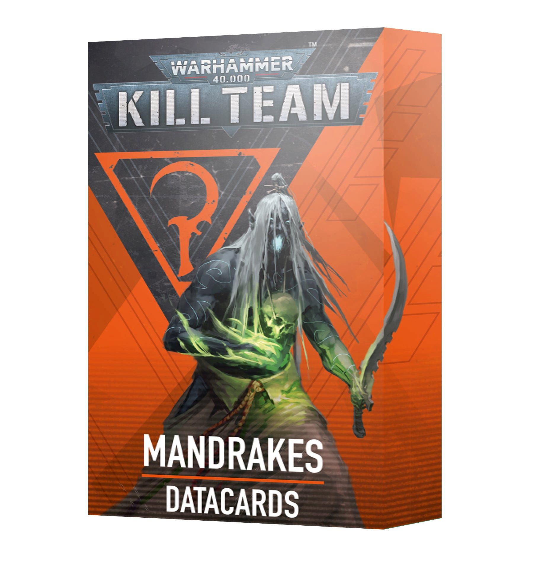 Spielfigur Warhammer 40.000 Mandrakes Datacards Englisch