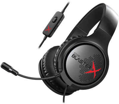 Creative »SB X H3« Gaming-Headset (Mikrofon abnehmbar, Rauschunterdrückung)