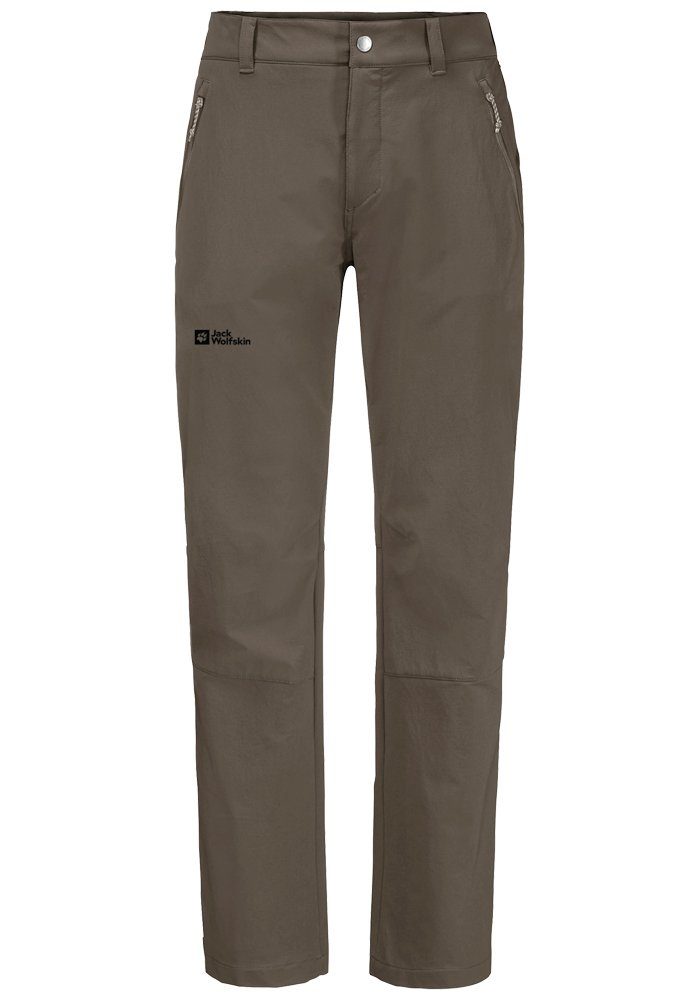 Jack Wolfskin M Softshellhose PANTS ACTIVATE XT cold-coffee