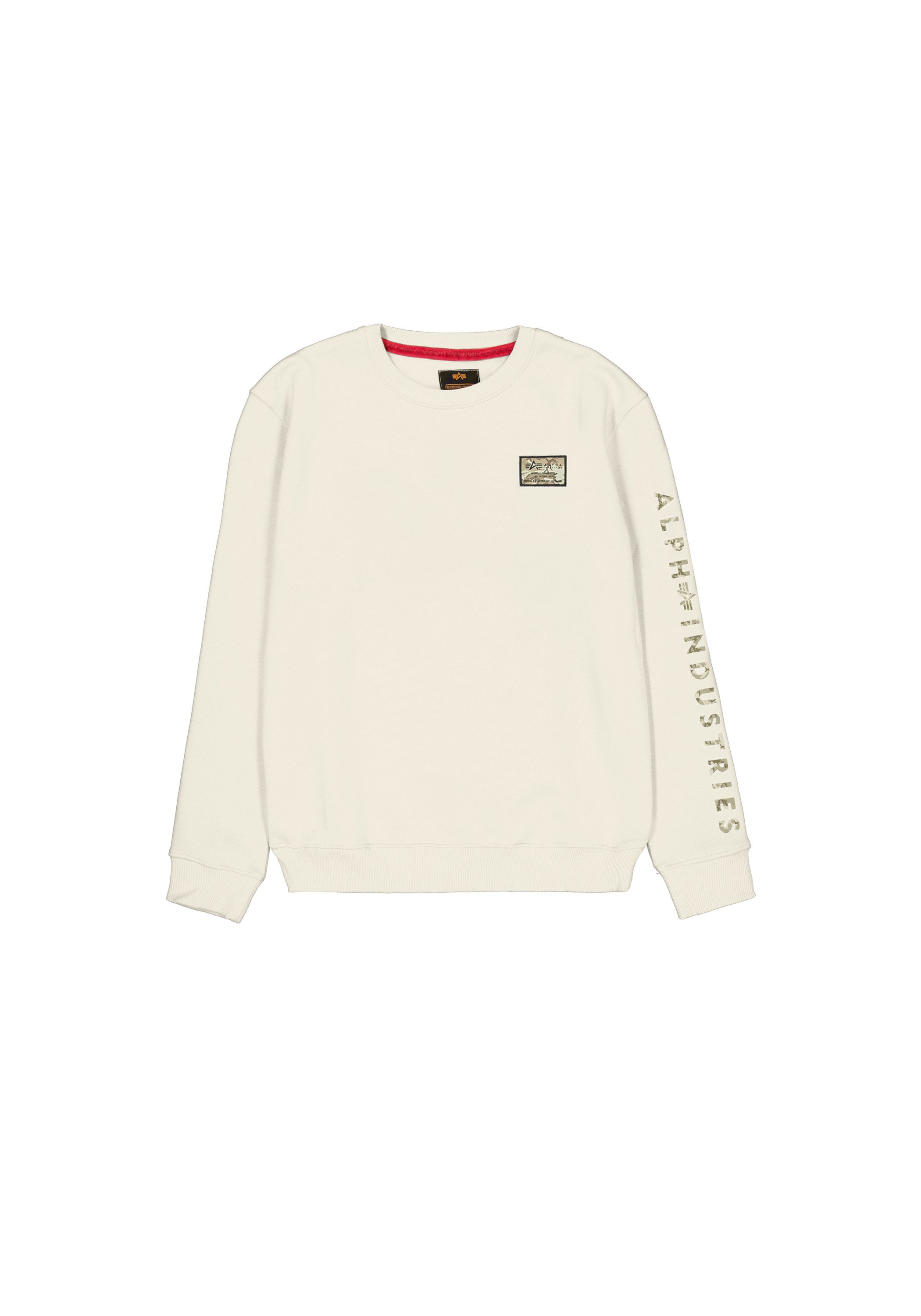 Alpha Industries Sweater Camo Sleeve Sweatshirt