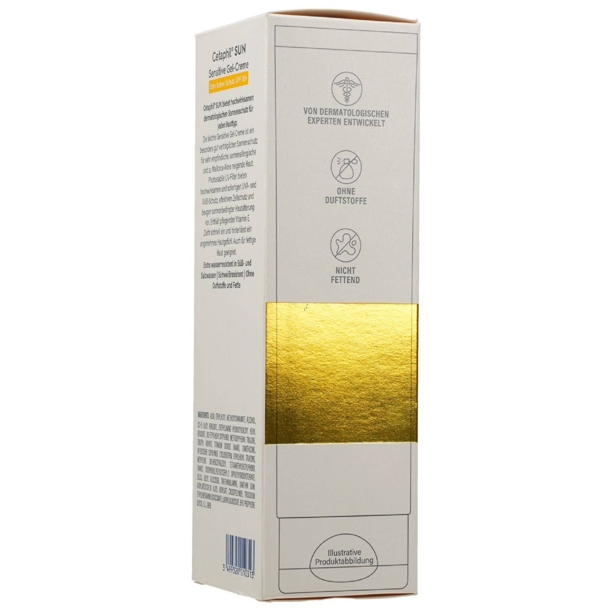 Galderma Laboratorium GmbH Sonnenschutzcreme CETAPHIL Sun Daylong SPF 50+ sensitive Gel