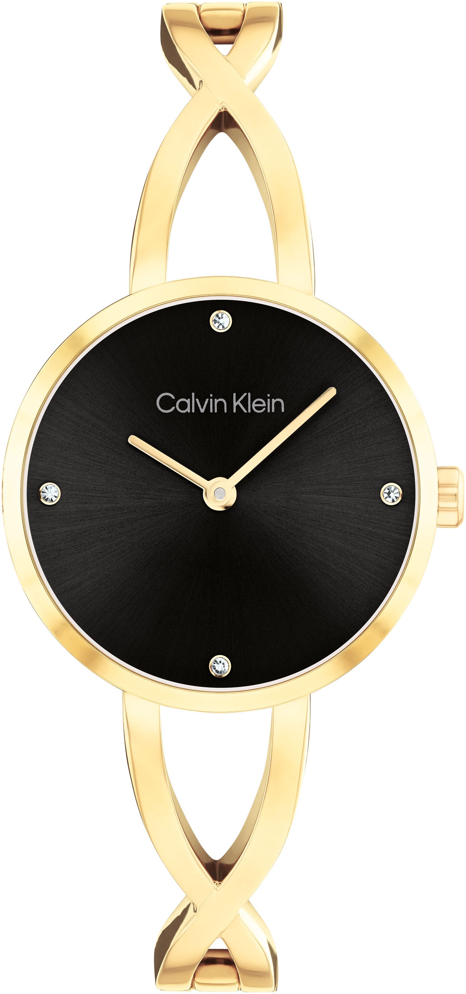 Calvin Klein Quarzuhr Sculpted Embrace 25100059, günstig online kaufen