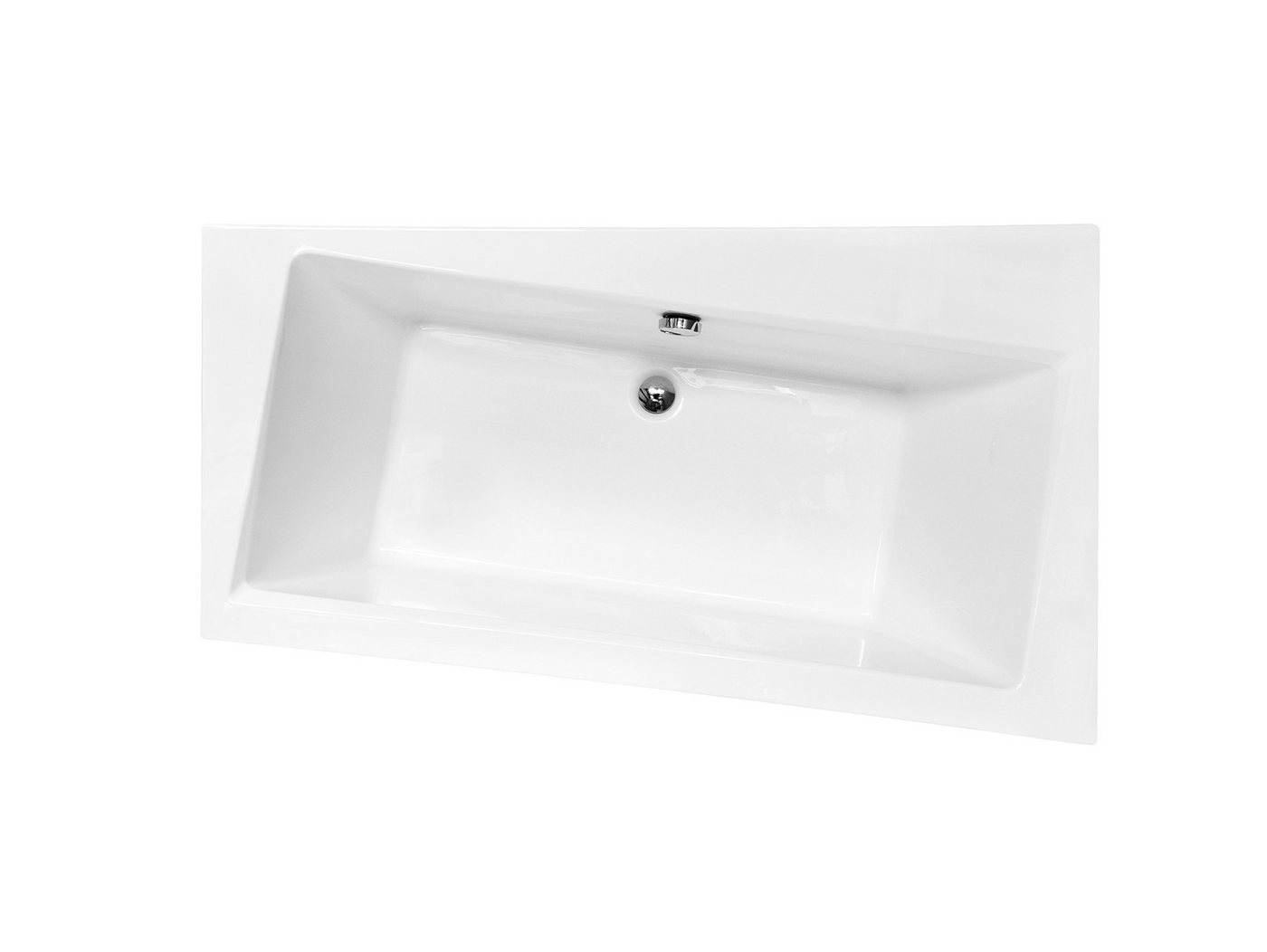 Thumbnail - KOLMAN Badewanne Eckbadewanne Infinity 170x110, (Links/Rechts), Ablaufgarnitur & Füße GRATIS