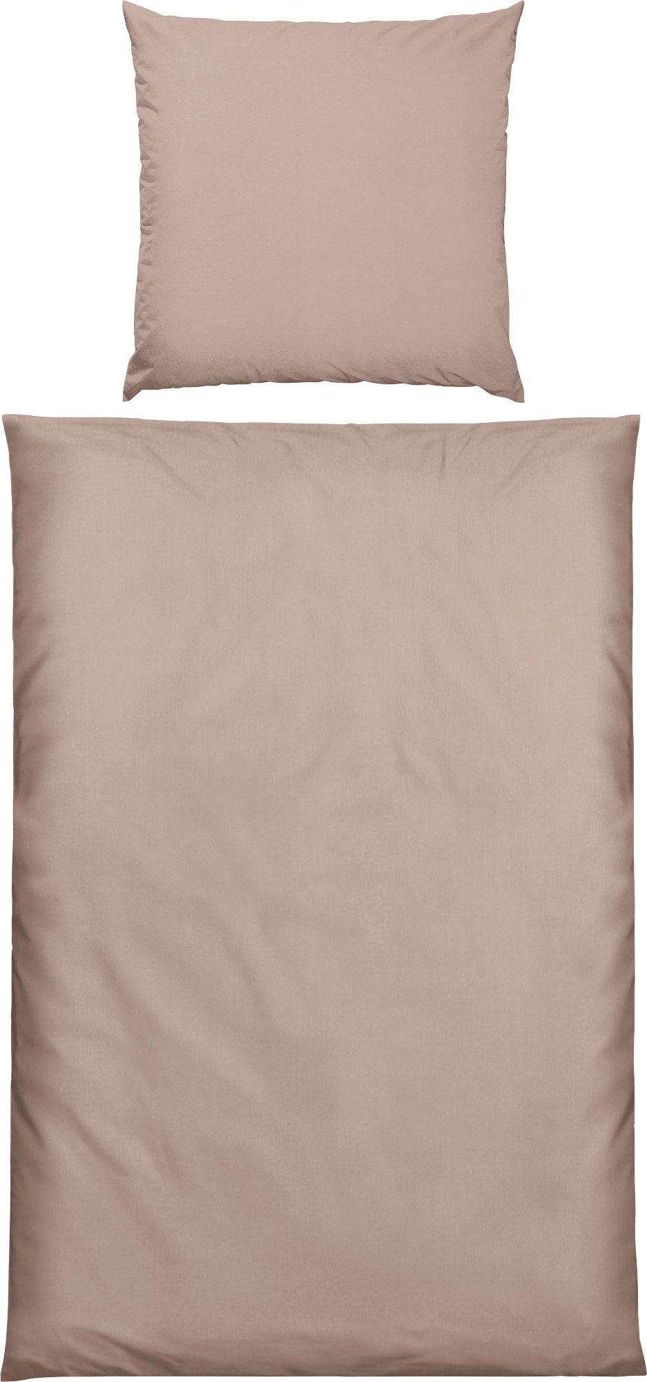 Erwin Müller Bettwäsche Bettwäsche "Landshut", Mako-Satin, Uni