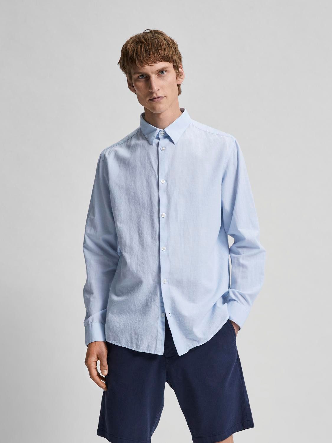 Langarmhemd SLHSLIMSUN LS SHIRT CLASSIC D
