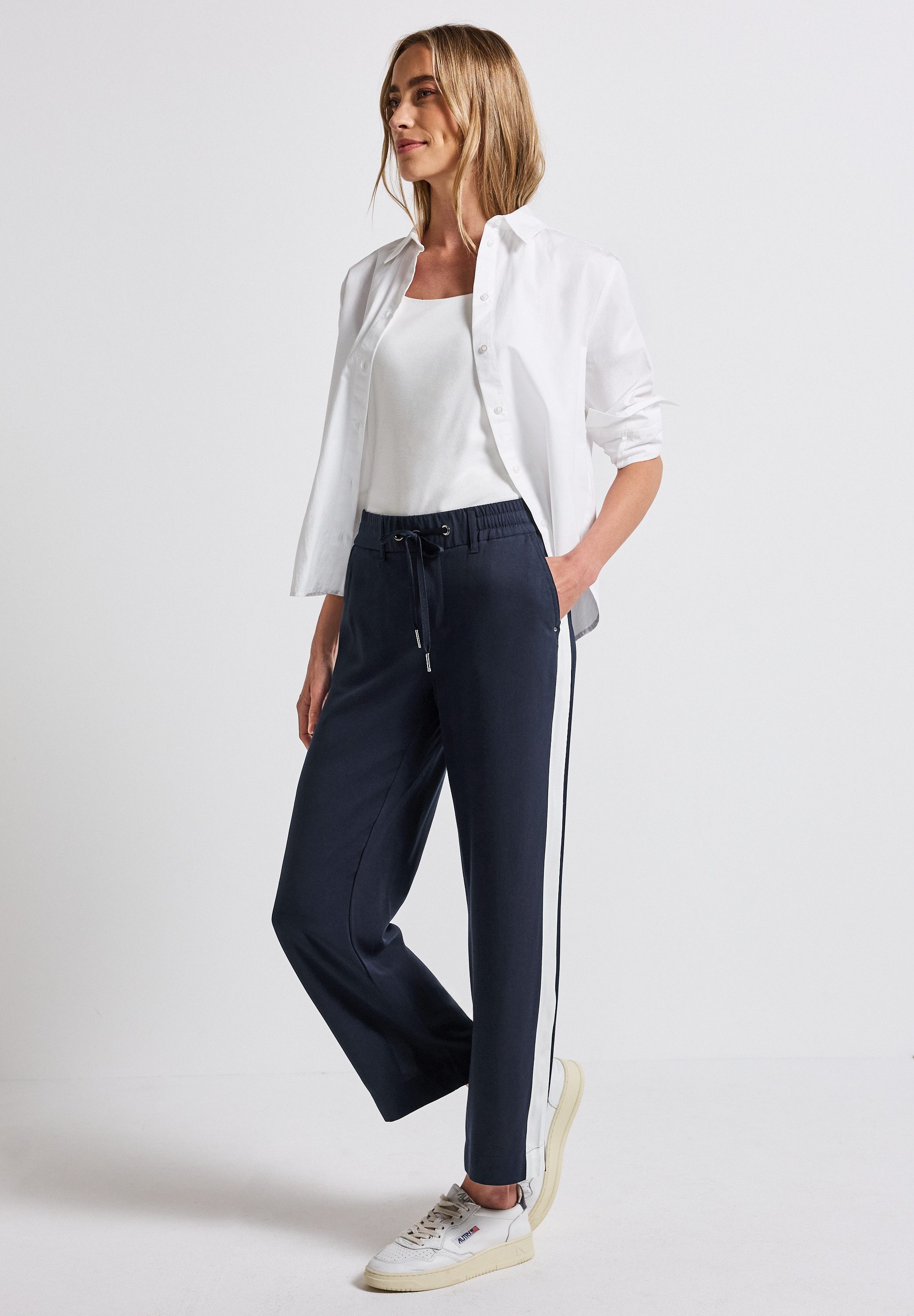 STREET ONE Jogger Pants Middle Waist