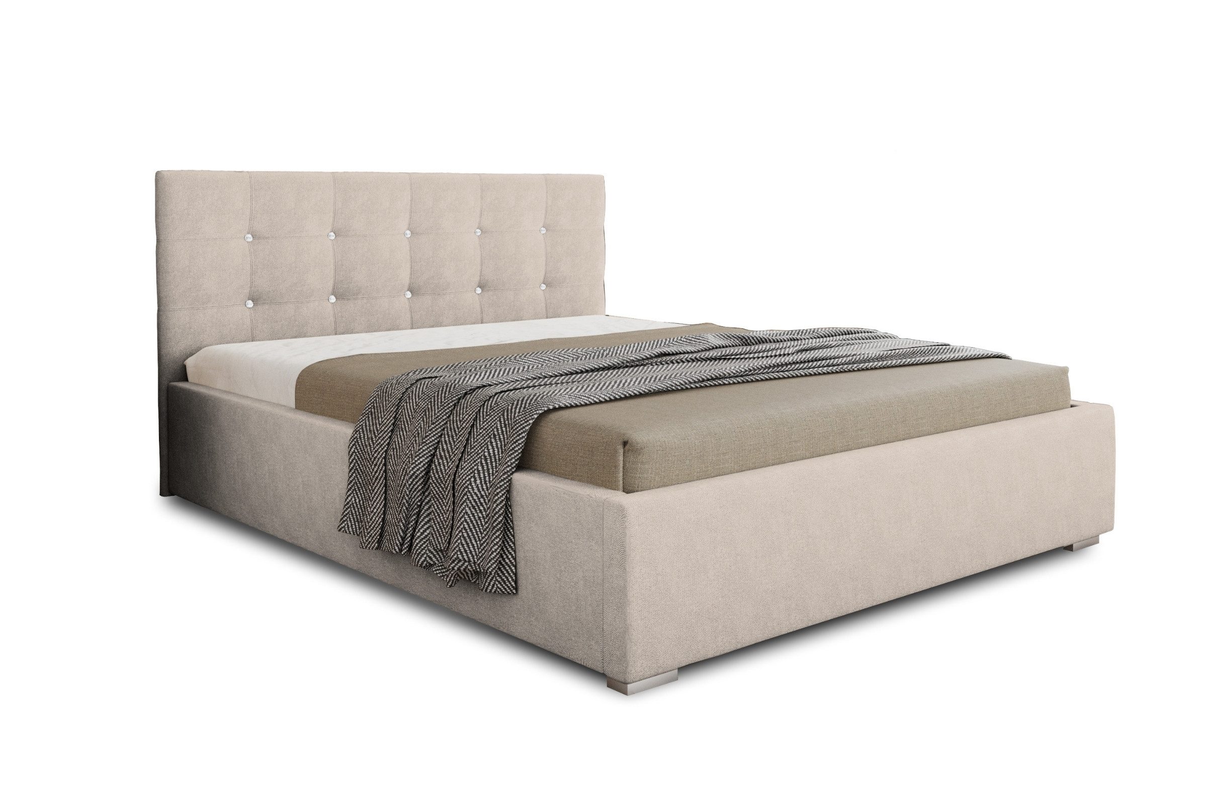 Deine Möbel 24 Polsterbett RICARDO Komplettbett günstig online kaufen