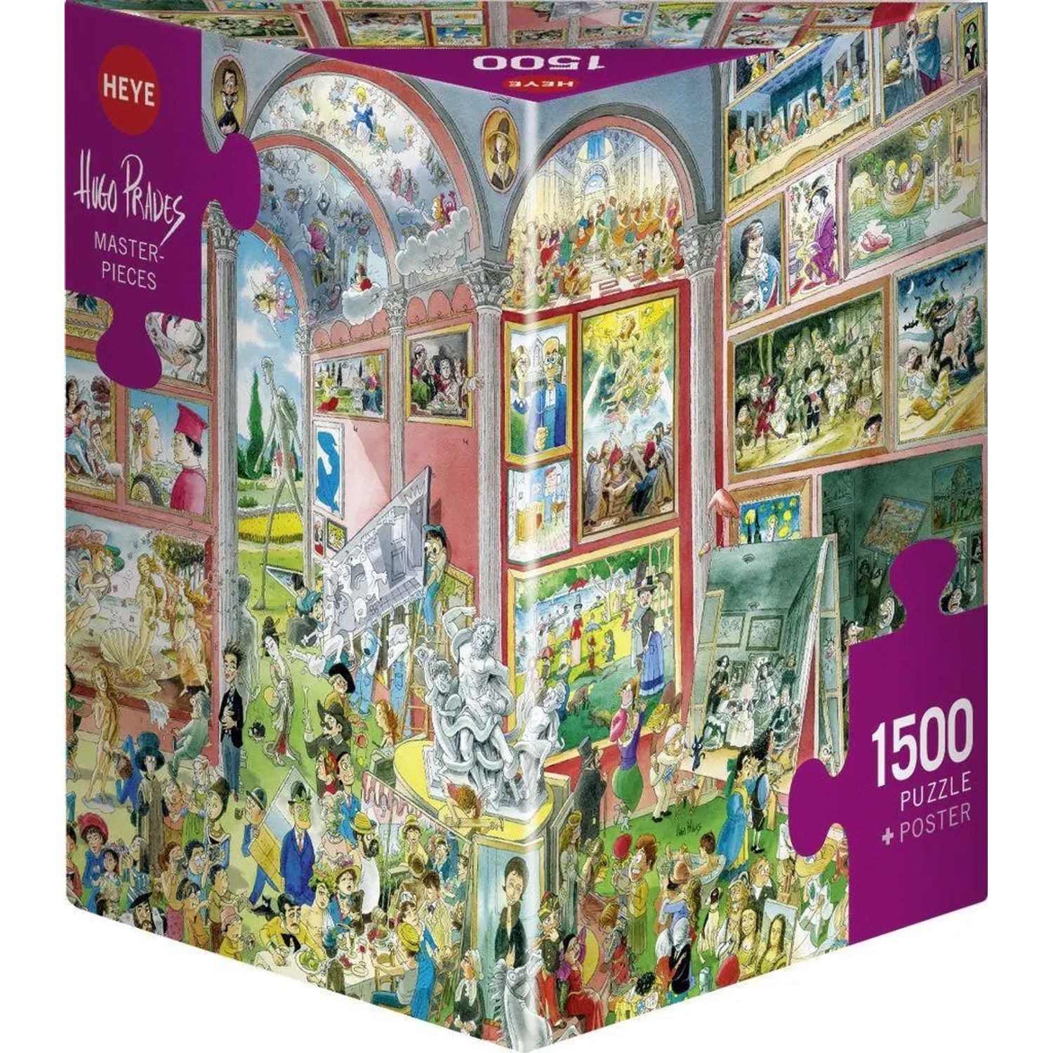 Puzzle MASTERPIECES, HEYE Puzzle von Hugo Prades