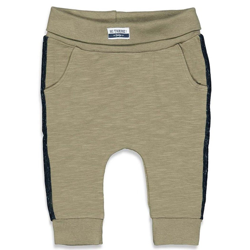Jogginghose Feetje Baby Jungen Hose Jogginghose Sweathose khaki grün meliert