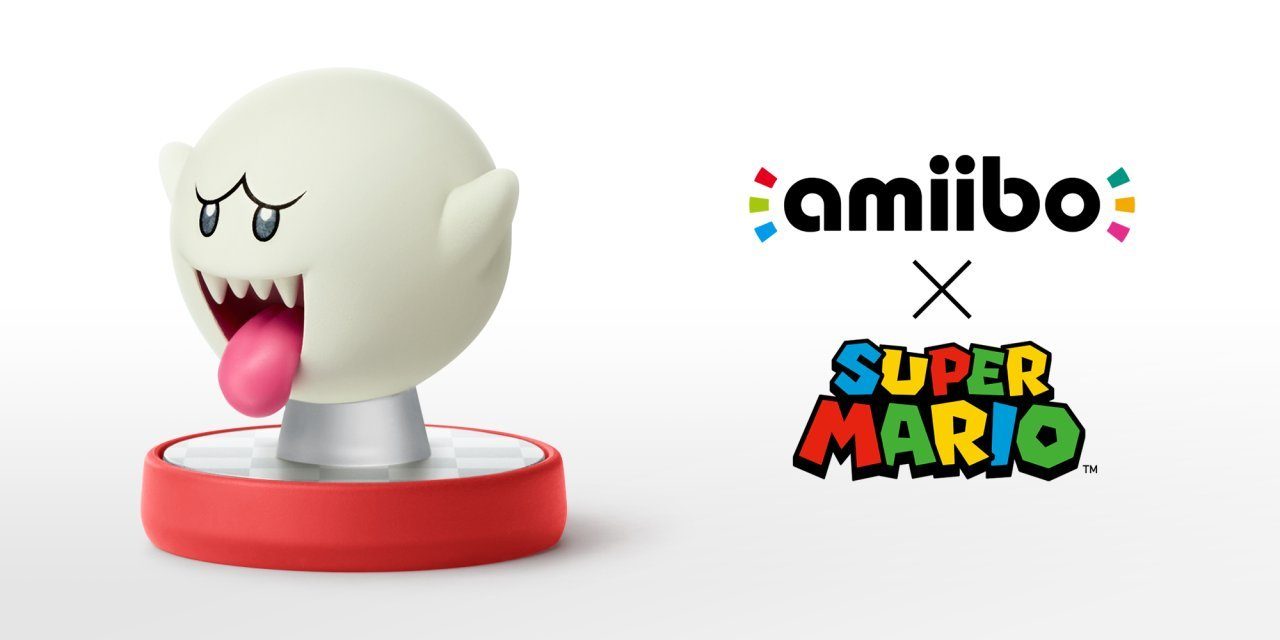 Nintendo Sammelfigur amiibo Boo (Buu Huu) aus Super Mario Collection Switch Wii U 3DS (amiibo Figur, 1 St., digitale Inhalte), NFC
