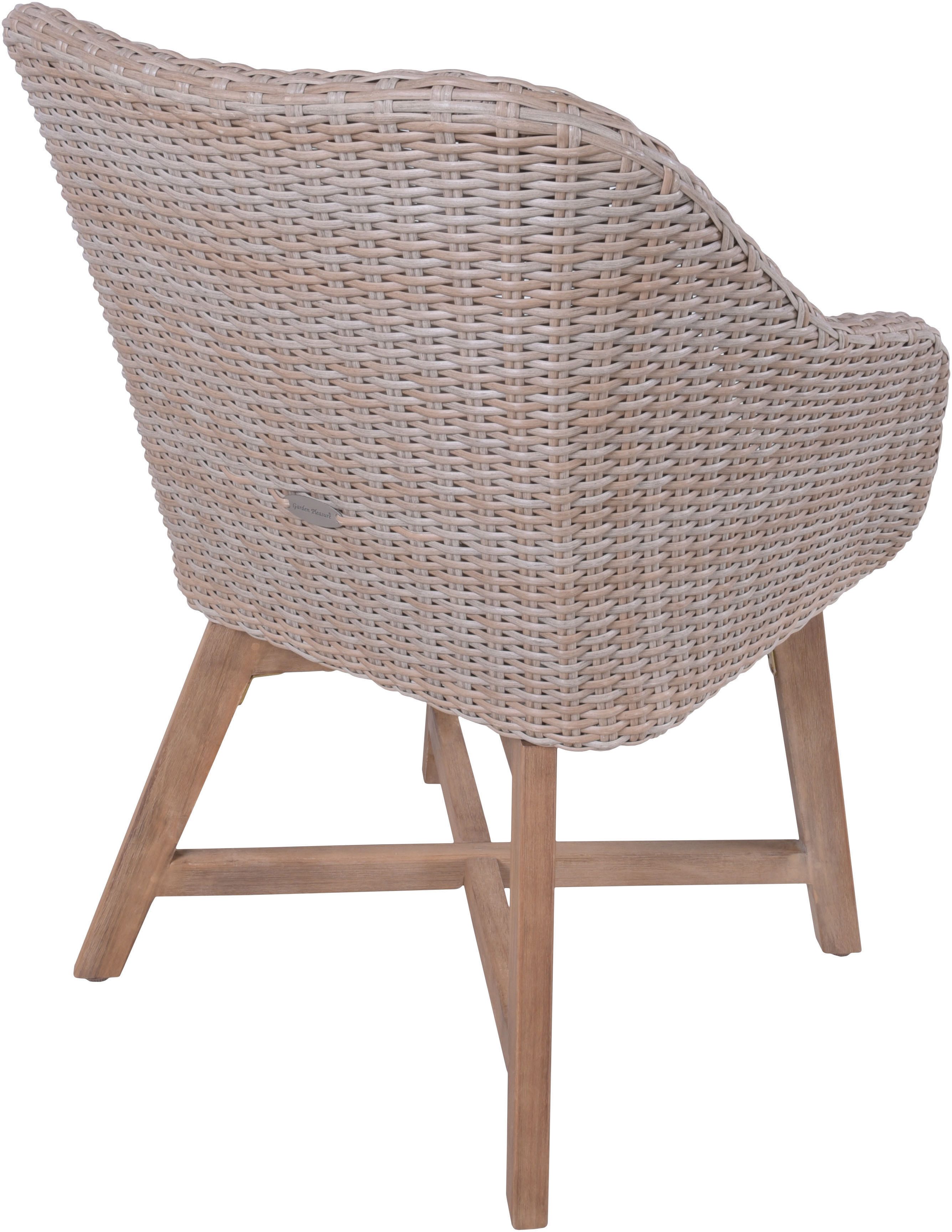 Garden Pleasure Gartenlounge-Sessel OAKLAND (Set, 4-St), inkl. Auflagen
