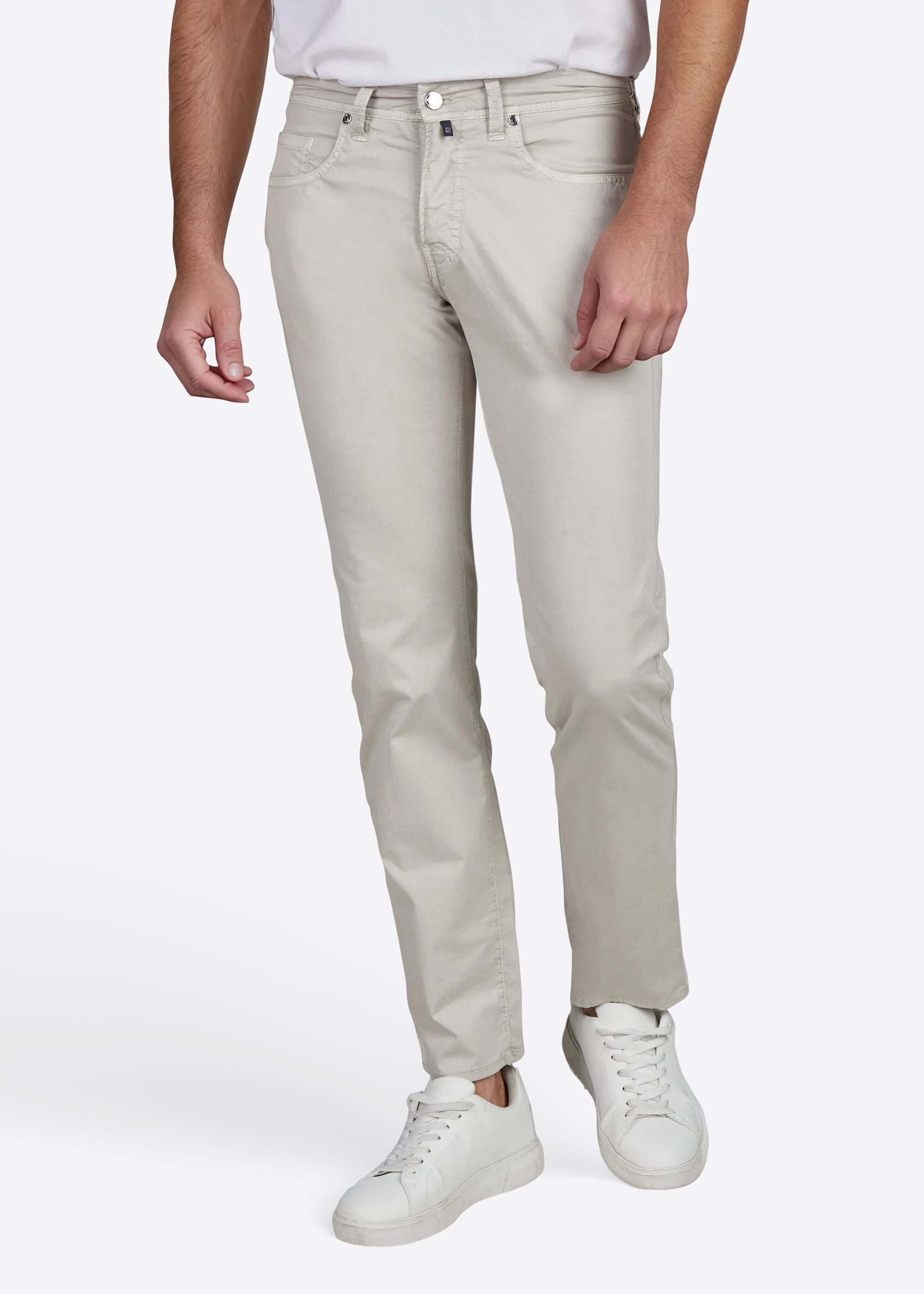 Pierre Cardin Chinohose Lyon (1-tlg) mit Dornschlaufe für die Gürtelschnall günstig online kaufen