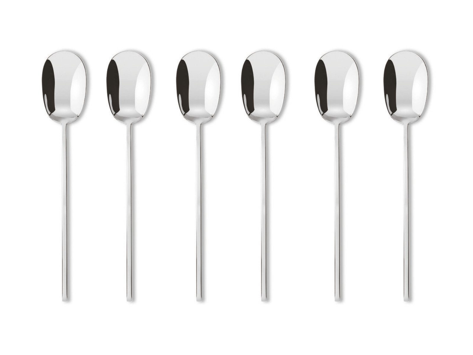 Rosenthal Besteck-Set 100 Mokkalöffel Set6 Edelstahl 18/10, Edelstahl rostfrei