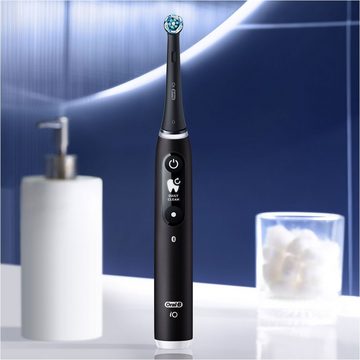 Oral-B Elektrische Zahnbürste iO Series 6, Aufsteckbürsten: 1 St.