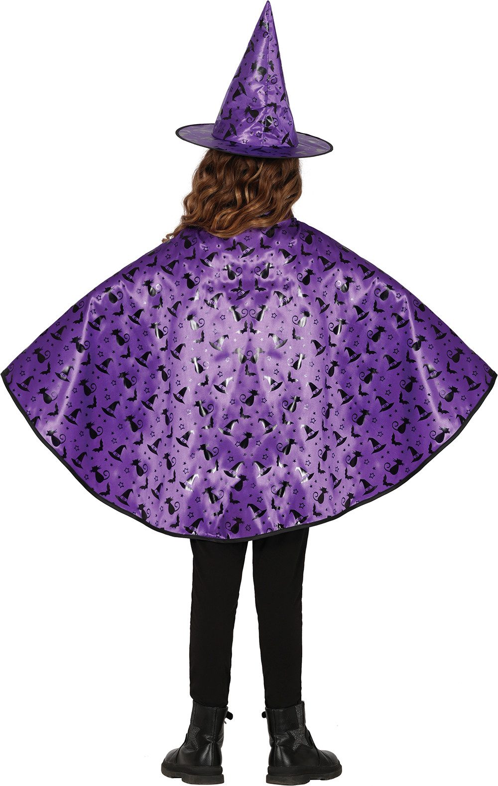 Fiestas Guirca Kostüm, Hexe Halloween Kostüm Set Zauberhaft Mystisches Cape günstig online kaufen