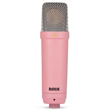 RØDE Mikrofon NT1 Signature Pink (Studio-Mikrofon), mit Popschutz