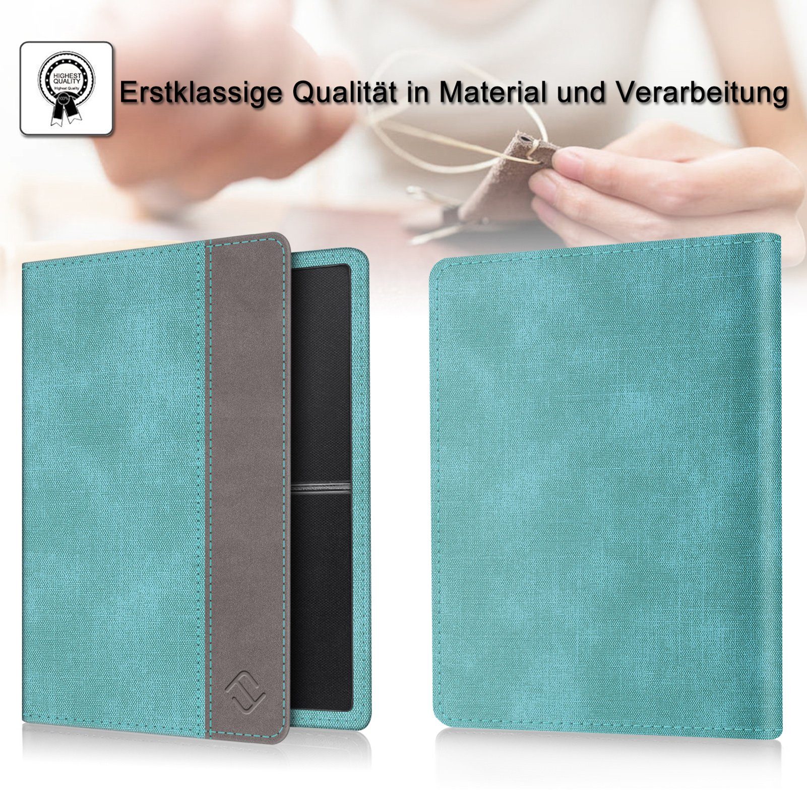 Fintie Mini Geldbörse Fahrzeugschein Hülle, Ultradünne Fahrzeugscheinetui K günstig online kaufen