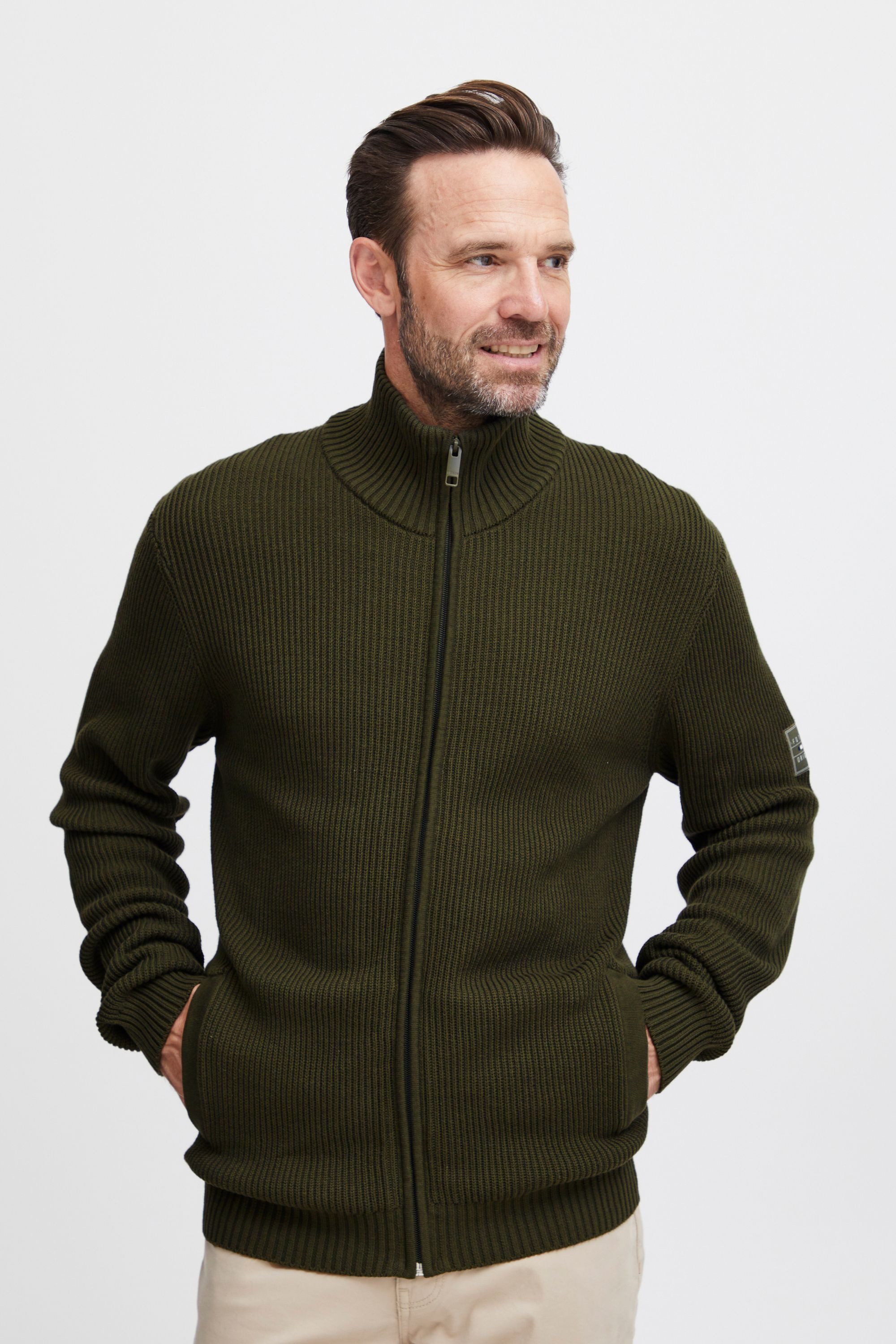 FQ1924 Strickjacke FQKyle Klassischer Troyer