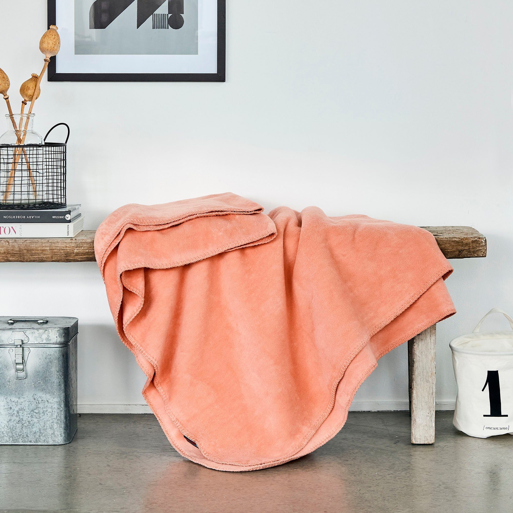 Wohndecke Uni Decke Malaga, IBENA, unifarben