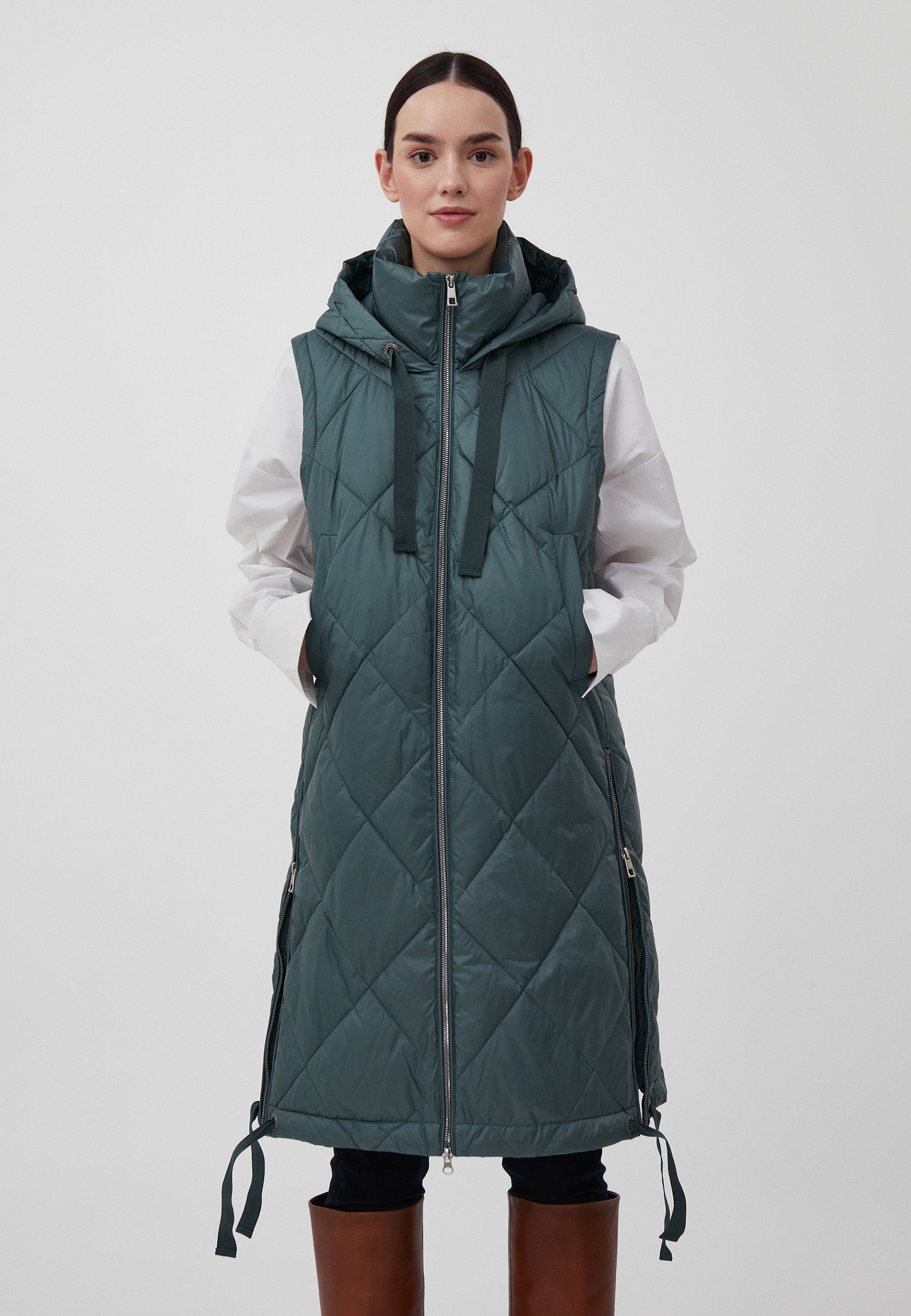 Finn Flare Softshellweste mit langem Schnitt