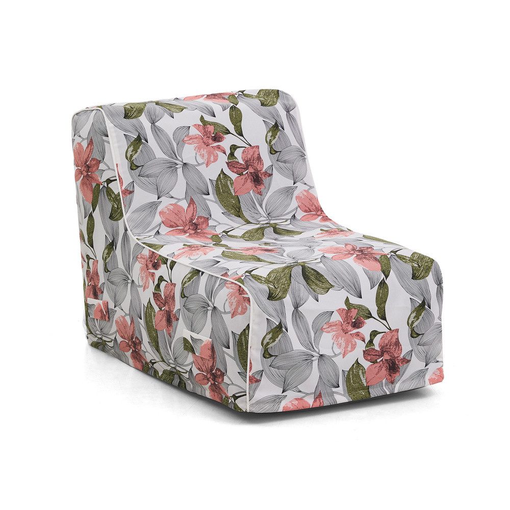 hjh LIVING Sitzsack Luftsofa Sitzolo Air Stoff, Luftsofa Outdoor Sitzsack inkl. Fußpumpe, Wasser- & UV-beständig