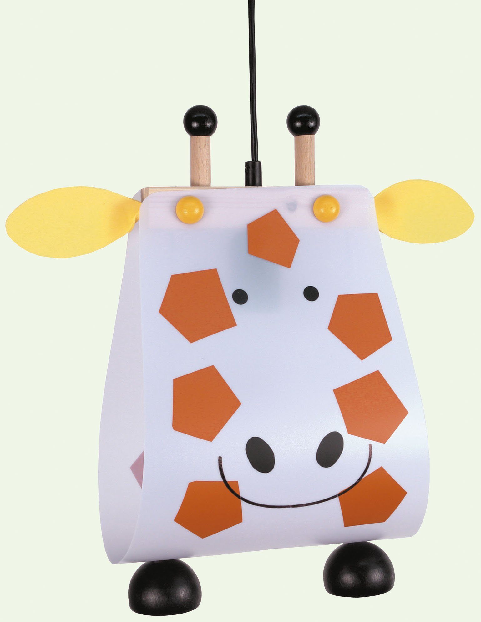 niermann Hängeleuchte Giraffe, Kinderlampe, Pendelleuchte Giraffe, Kinderzimmer