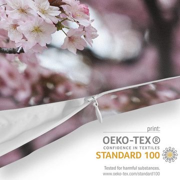 Kissenbezug, VOID (1 Stück), Sakura Japan Cherry Blossem japan sakura schloss kirsche landschaft j