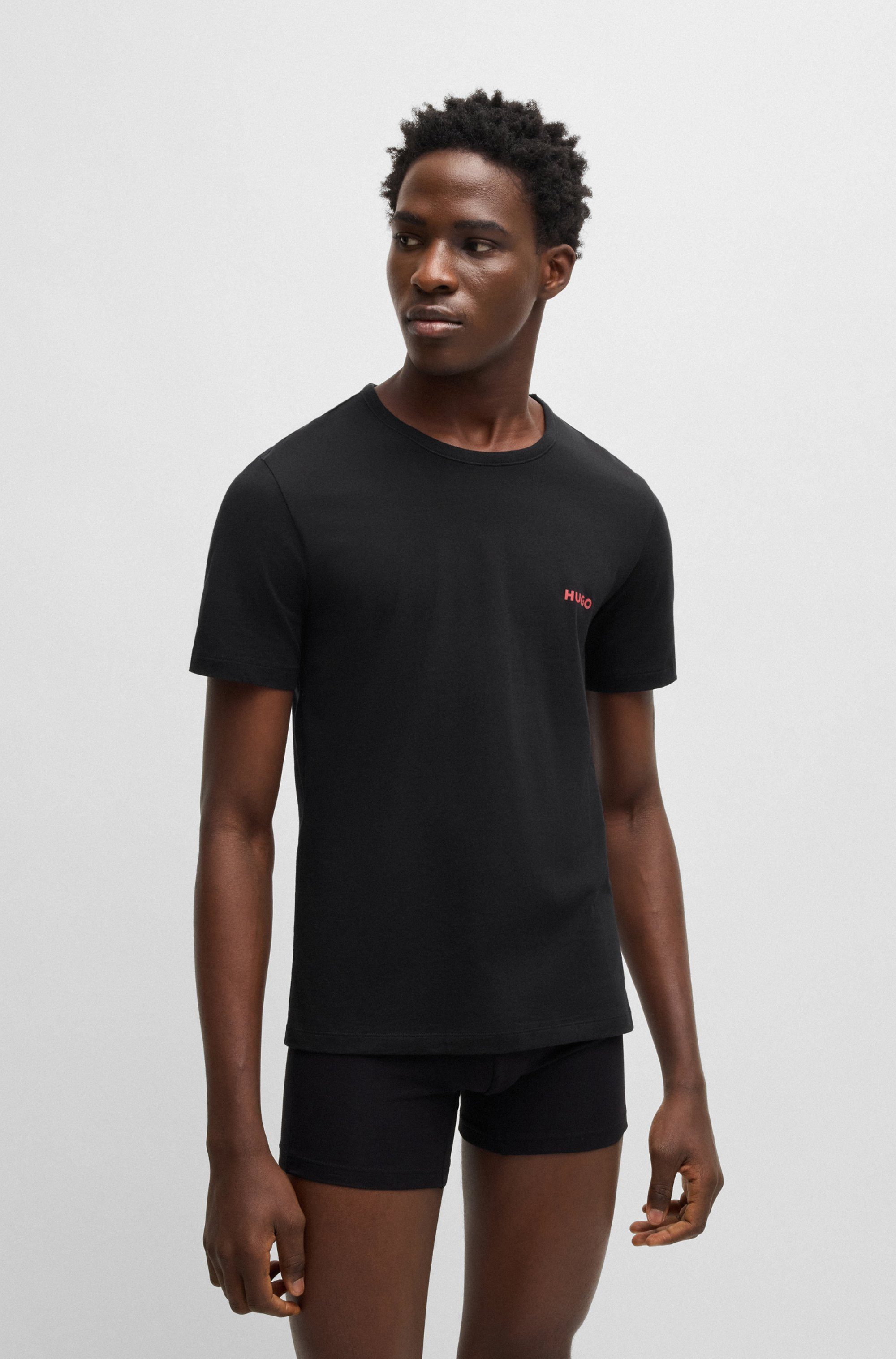 HUGO T-Shirt RN TRIPLET P (3-tlg)