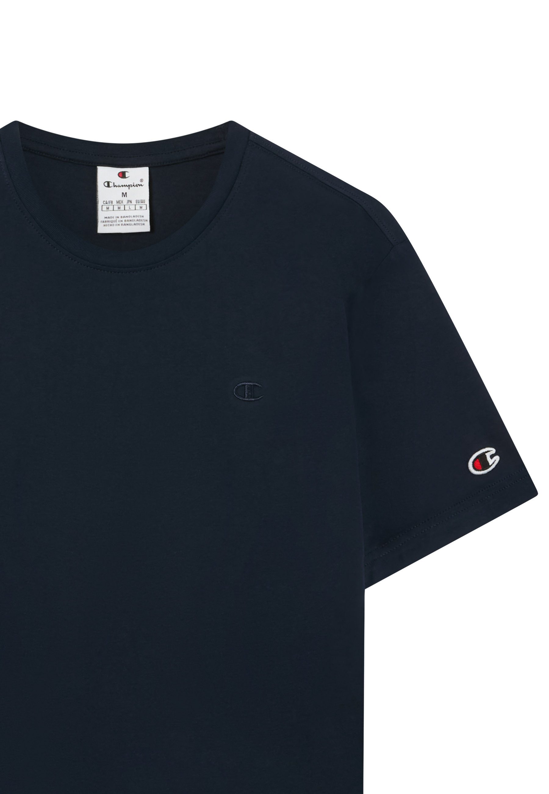 Champion T-Shirt ICONS TONAL T-Shirt sportlicher Stil, aus Baumwolle, Kurzarm, komfortabler Sitz