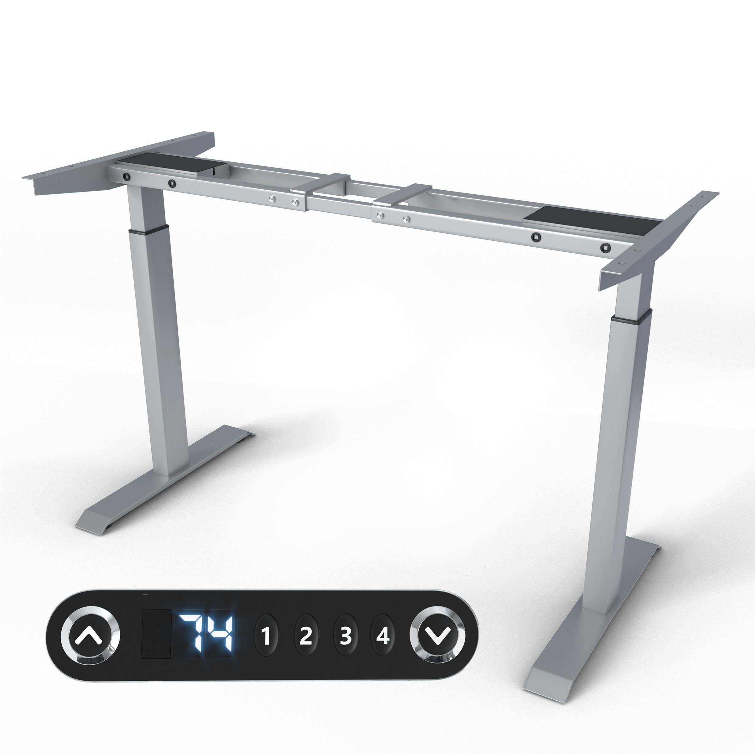VESKA Schreibtisch Rahmen Höhenverstellbar mit Dual Motor Tischgestell (Ele günstig online kaufen