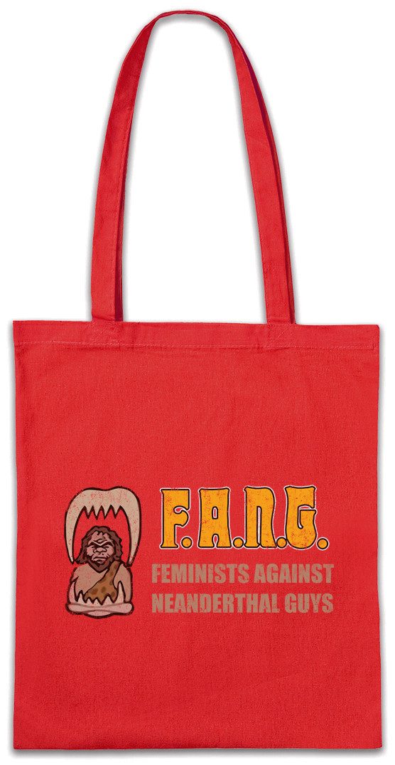 Urban Backwoods Beuteltasche F.A.N.G. Stofftasche Al Fang Feminists Married With Series Symbol (1-tlg), Children Sign Bundy Zeichen