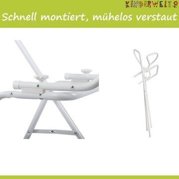 KiNDERWELT Babybadewanne Babywanne Winnie 100 cm + Ständer + Waschhandschuh, (Premium Set)