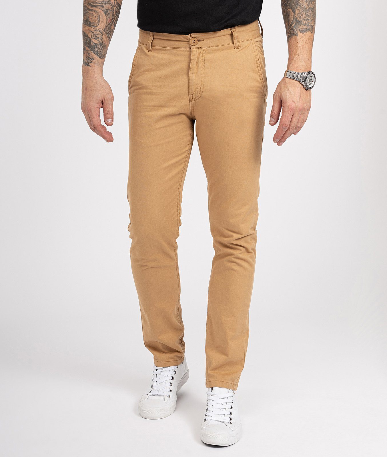 Rock Creek Chinohose Herren Regular Fit Chinohose RC-2083 günstig online kaufen