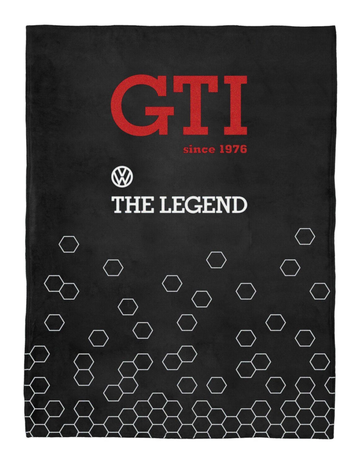 Wohndecke von Volkswagen im VW Golf GTI Design (150x200cm), VW Collection b günstig online kaufen