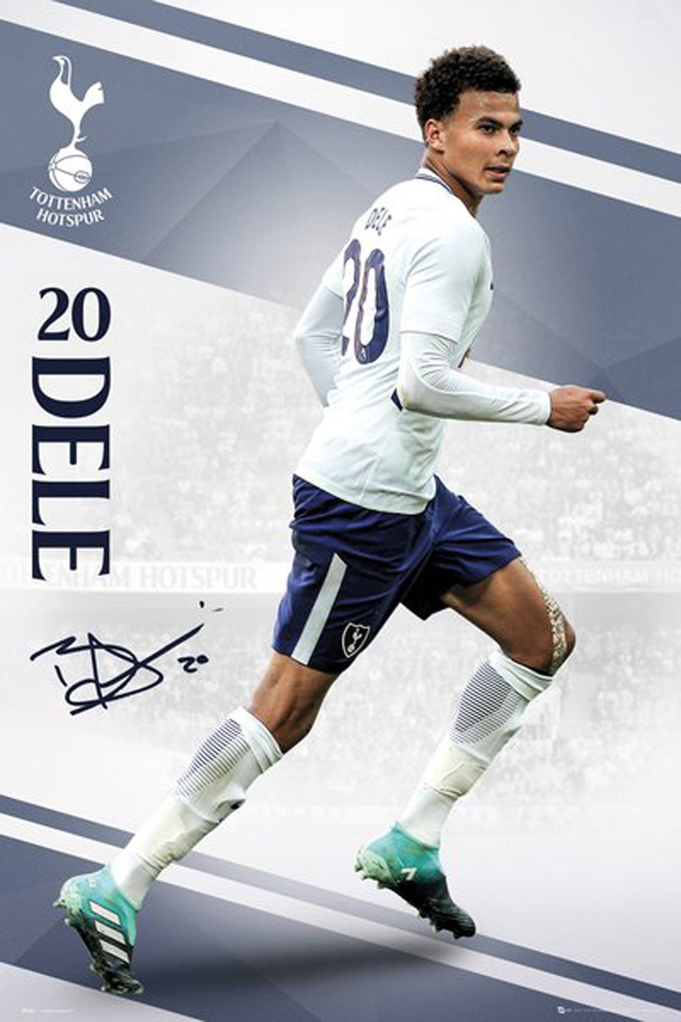 Poster Fußball - Poster - Tottenham Hotspur - Alli 17/18