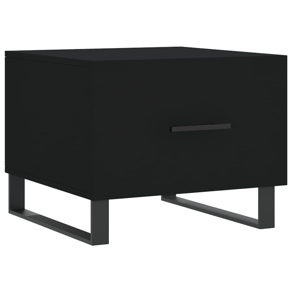 vidaXL Couchtisch Couchtisch Schwarz 50x50x40 cm günstig online kaufen