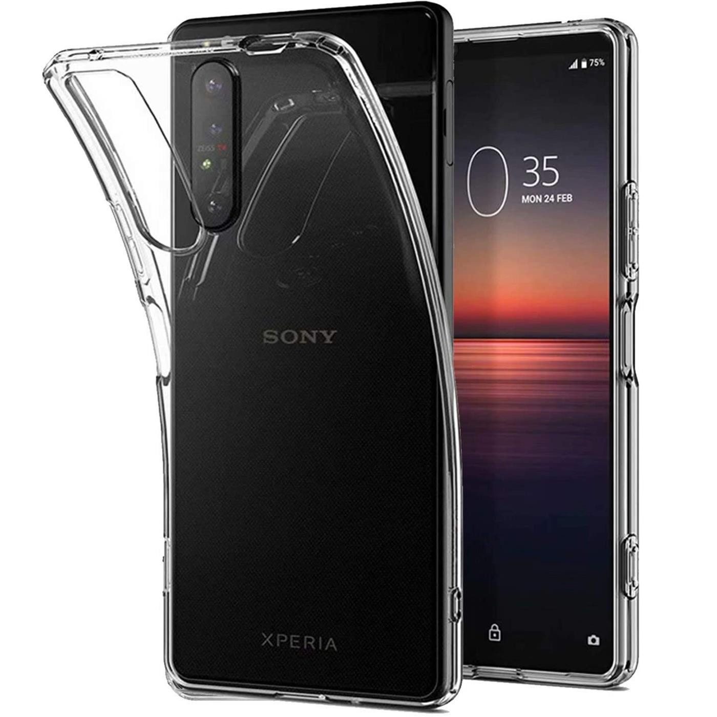 CoolGadget Handyhülle Transparent Ultra Slim Case für Sony Xperia 10 III 6 Zoll, Silikon Hülle Dünne Schutzhülle für Sony 10 III Hülle