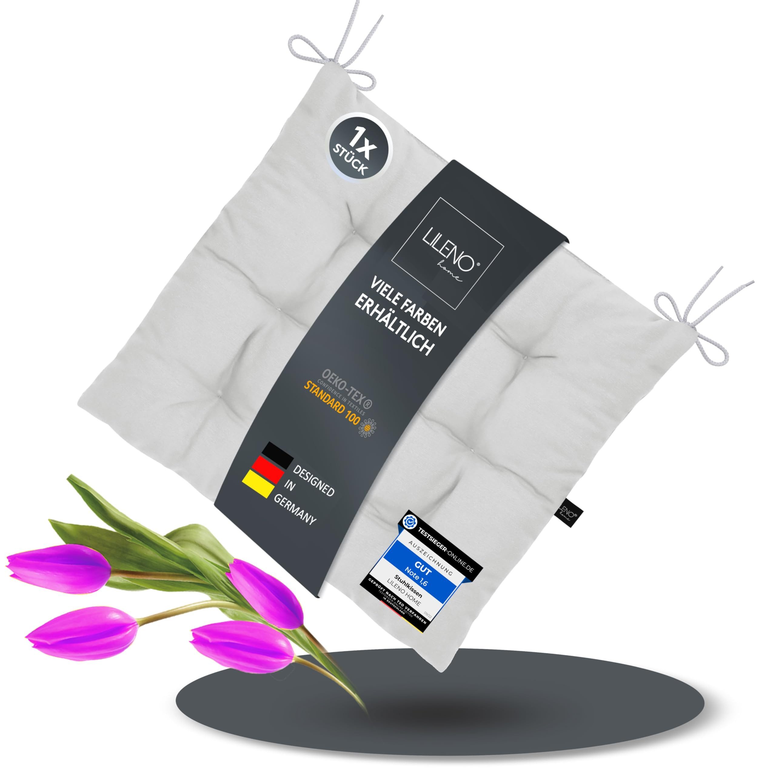 LILENO HOME Stuhlkissen Sitzkissen für Gartenstuhl, günstig online kaufen